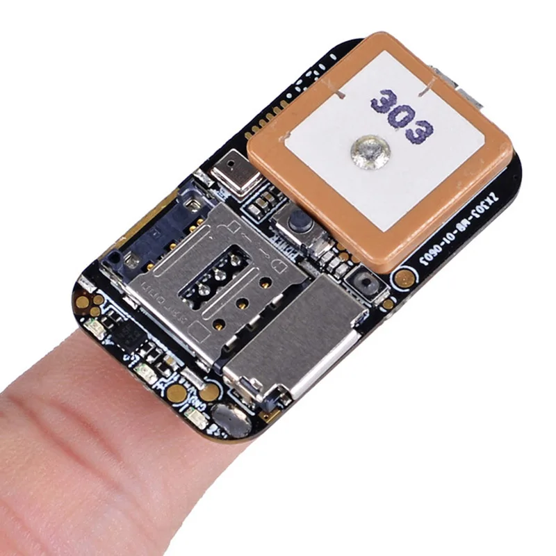 Super Mini Size GPS Tracker GSM AGPS Wifi LBS Locator Free Web APP Tracking Voice Recorder ZX303 PCBA Inside 87HE smart tracker