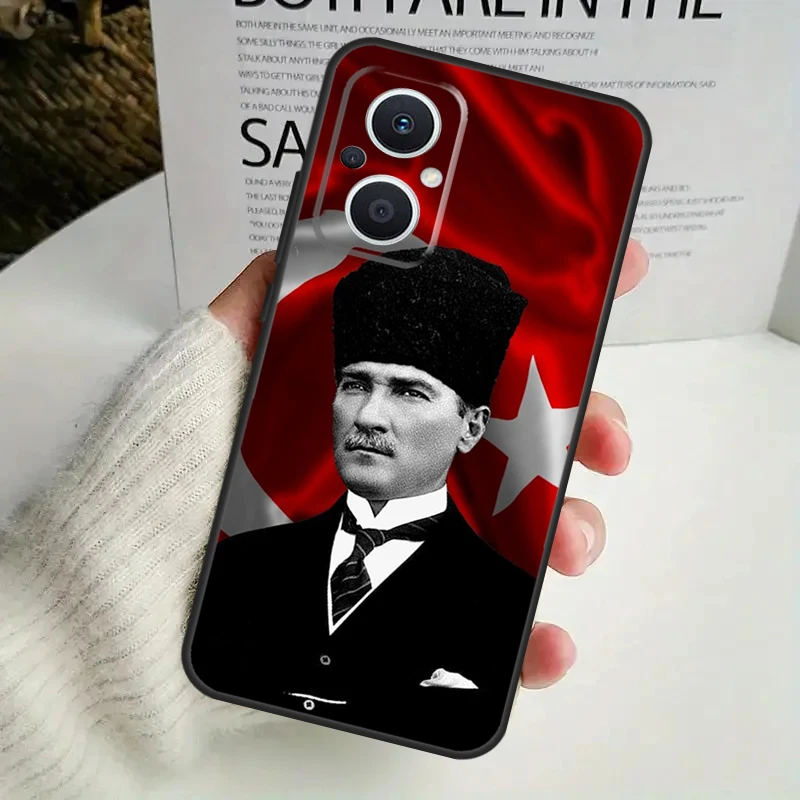 Турция Mustafa Kemal Ataturk чехол для OPPO Reno 8 7 6 5 4 Lite 8T 5Z 4Z 10 11F OPPO Find X5 X6 Pro X2 Neo X3 Lite Cover (art.: 3920c670dc682) - 3920c670dc682
