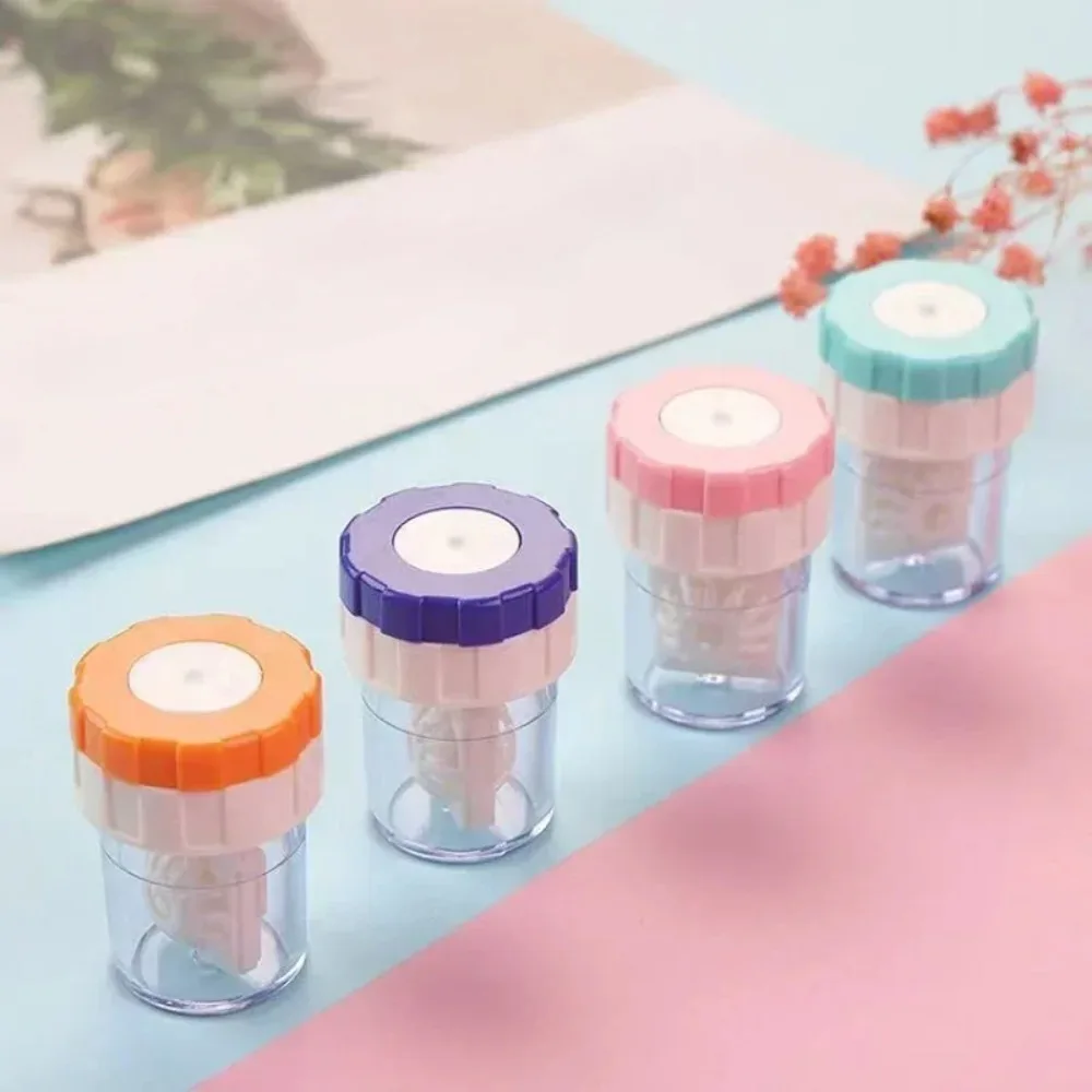 Portable Contact Lens Cleaning Device and Storage