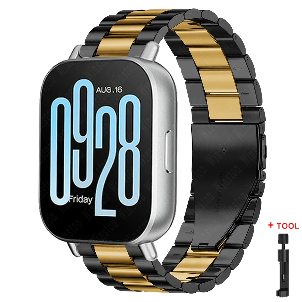 Stainless Steel Strap - Premium Metal Band Bracelet Wristband, 22mm