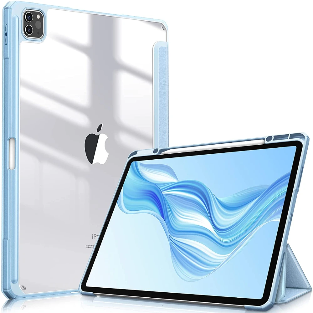 Capa para Ipad Pro 11 12.9 2023 Pro 2023 12 10.9 2023 Capa de Carregamento sem Fio com Suporte para Lápis Apple Air 10.9 10 5