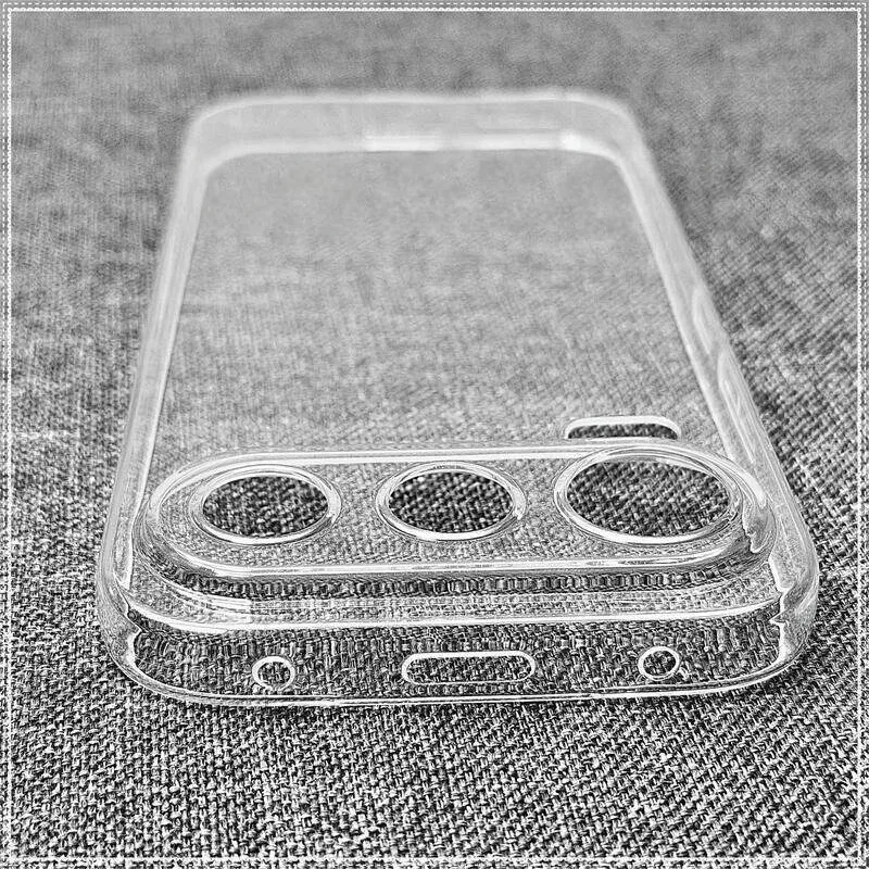 Premium Crystal Clear Rugged Shockproof Protective Phone Case, Transparent Cover