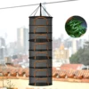 2/4/6/8 Layer Plant Drainer Hanging Mesh Plant Drying Rack Hanging Mesh Drying Net for Food Flowers Meat 6