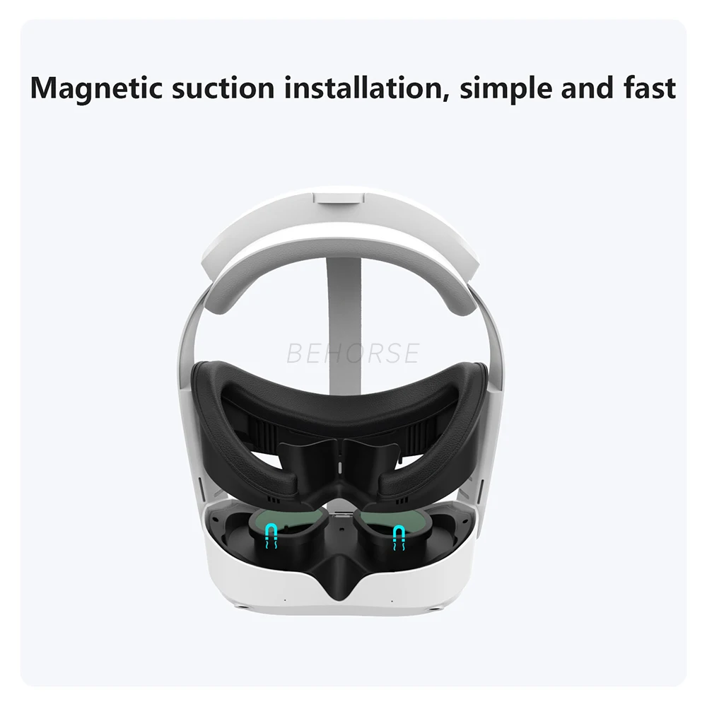 Accessoire VR - RNCYN - Casque Pico 4 - Masque en cuir - Éponge rapide
