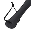 32cm Rectangle Paddle Riding Crops Flogger Horsewhips Spikes Black Matte Leather Spanking Paddle Slapper Dressage Whips 4
