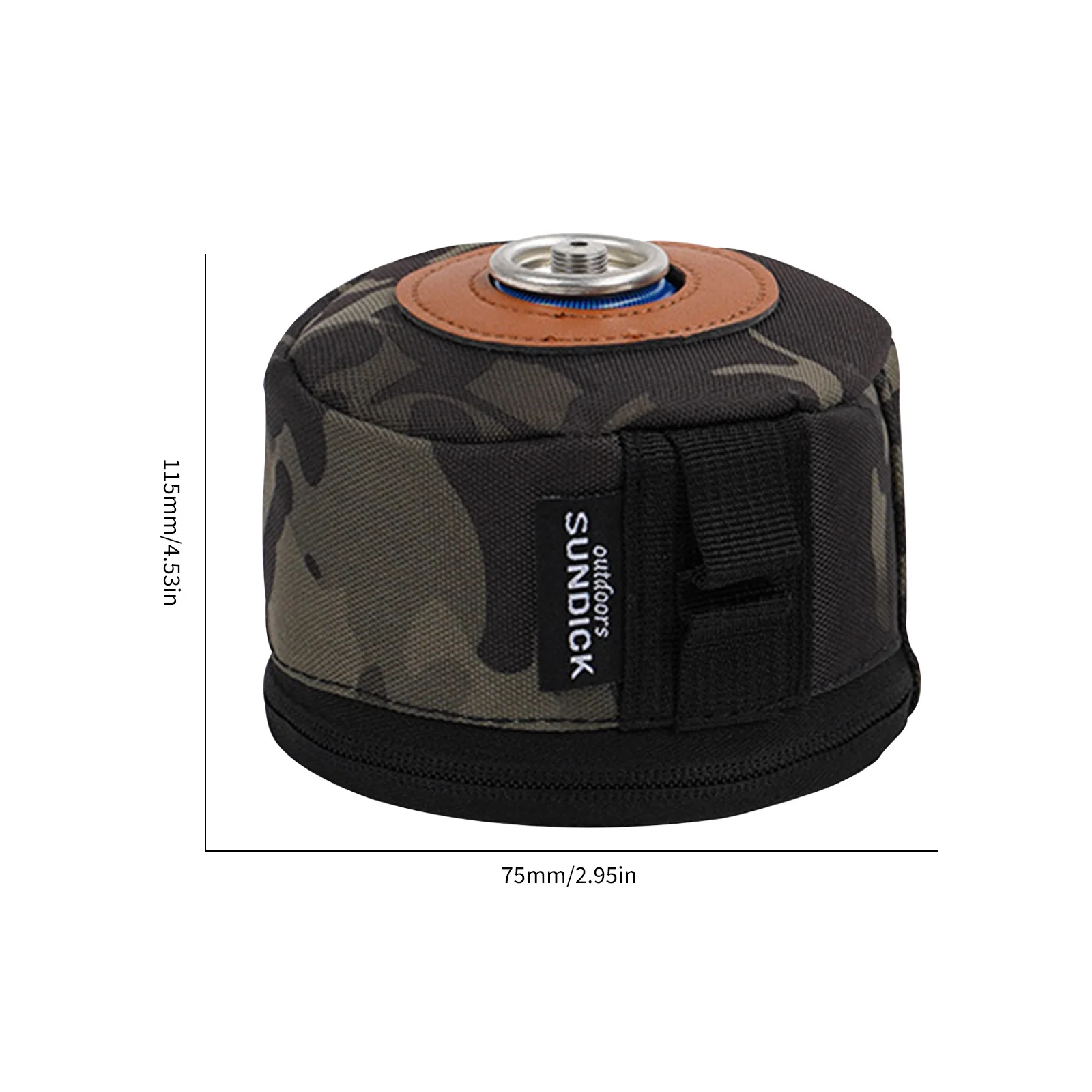 Camping Gas Can Protective Cover Gas Tank Case Air Bottle