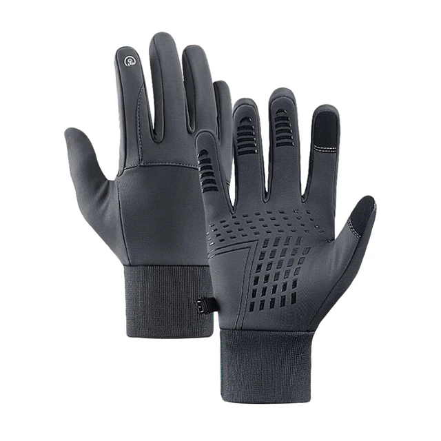 Guantes de Moto de Invierno,Guantes Cortos Moto Invierno cálidos