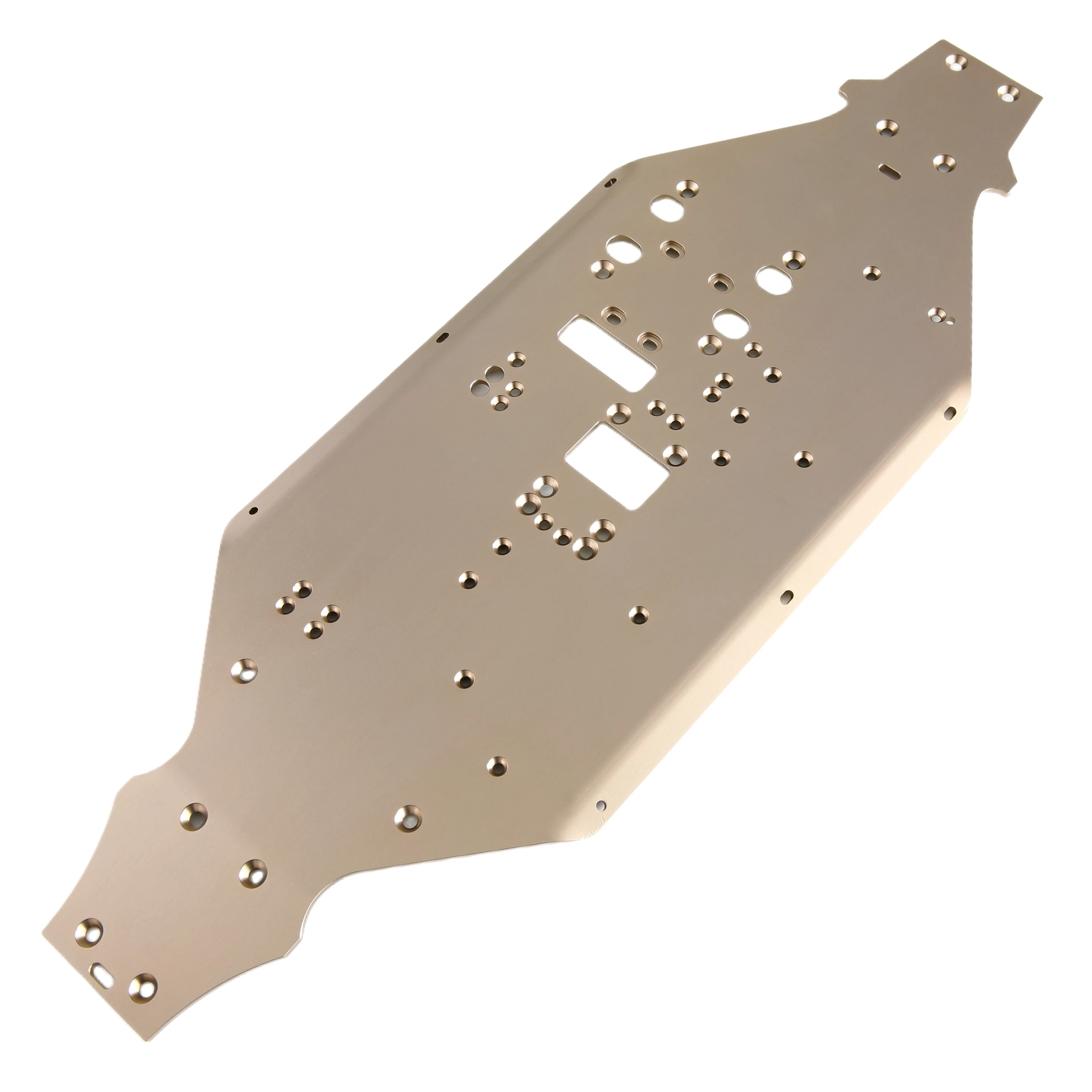 Gtbracing Telaio Inferiore In Alluminio Cnc Per Auto Rc Kyosho Inferno Gt2