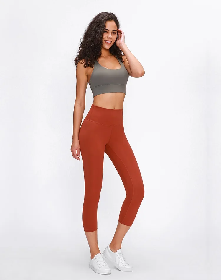 

Lulu Brand Substitutes gym yoga fitness sports women's outdoor jogging breathable butt-lifting elastic tights
