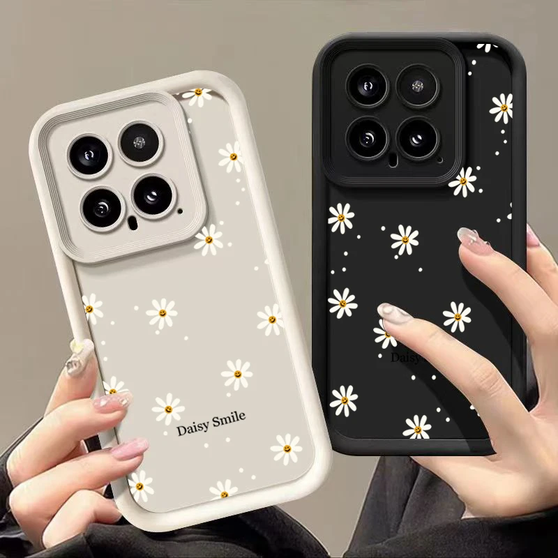 Daisy Smile Soft Silicone Shockproof Bumper Cover – Universal Fit