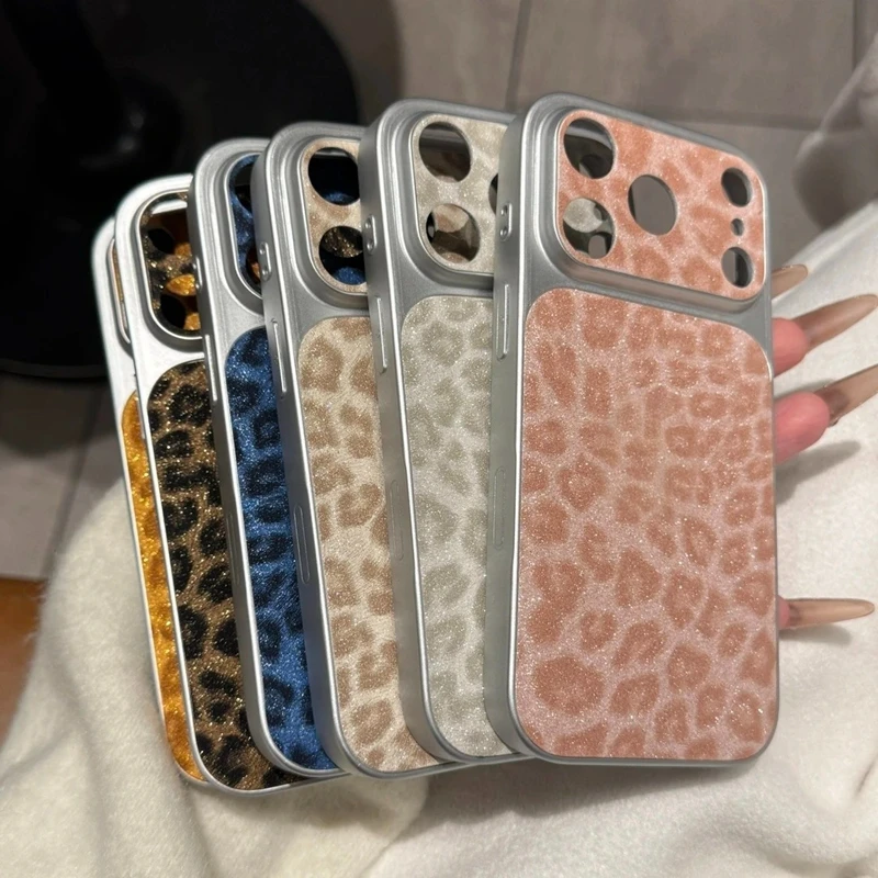 Luxury Leopard Print Shockproof Phone Case Cover