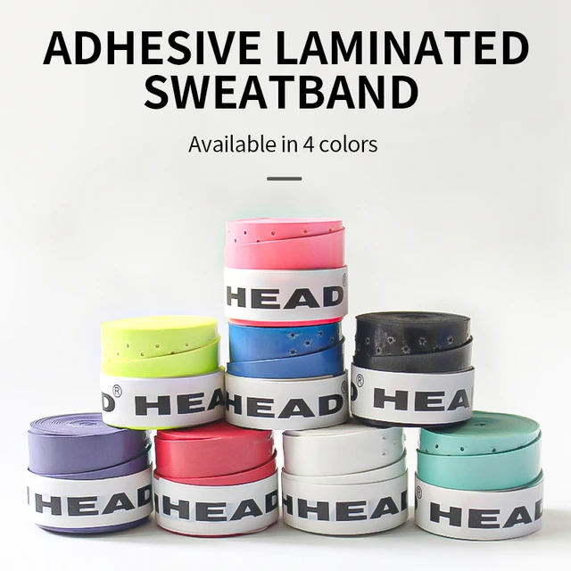 15pcs/lot HEAD Tennis Overgrip Padel Racket Single Tenis Grip Tape Anti Slip Outdoor Replacement Sweatband Badminton Accessories