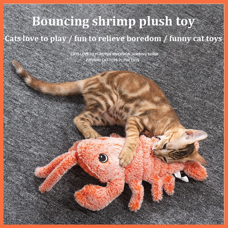 Petgravity Electric Moving Dog Fish Toy Realistic Flopping Fish Oxford  Cloth Interactive Dog Toys Pet Toys for Small Dogs Clownfish 