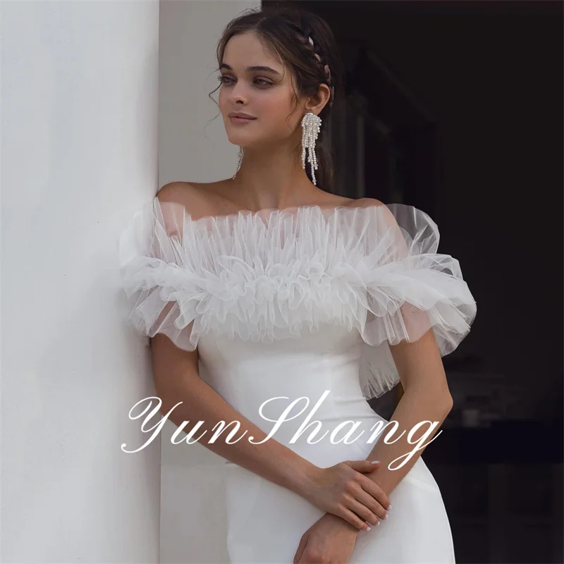 Рисунок 3 - Женское свадебное платье с юбкой годе Yunshang