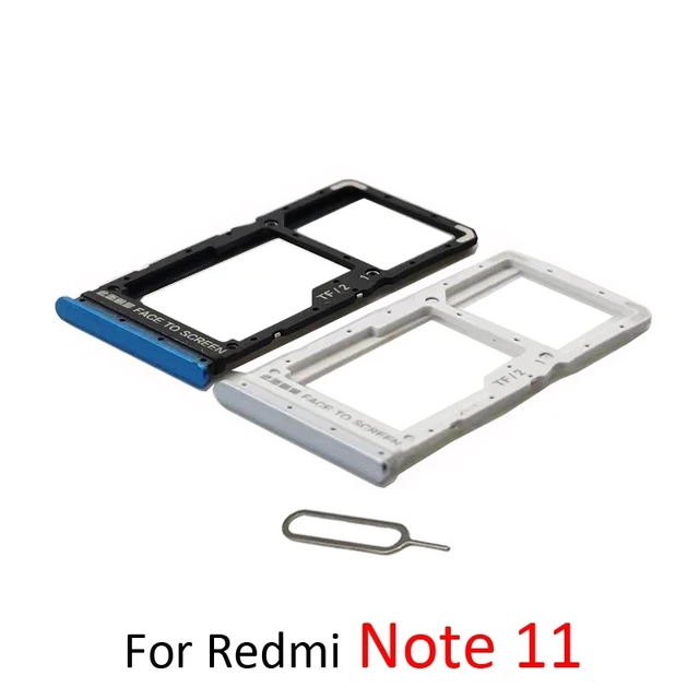 Phone SIM SD Card Tray For Xiaomi Redmi Note 11 5G SIM Chip 