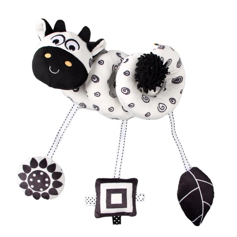 Black & White Spiral Baby Toy 5