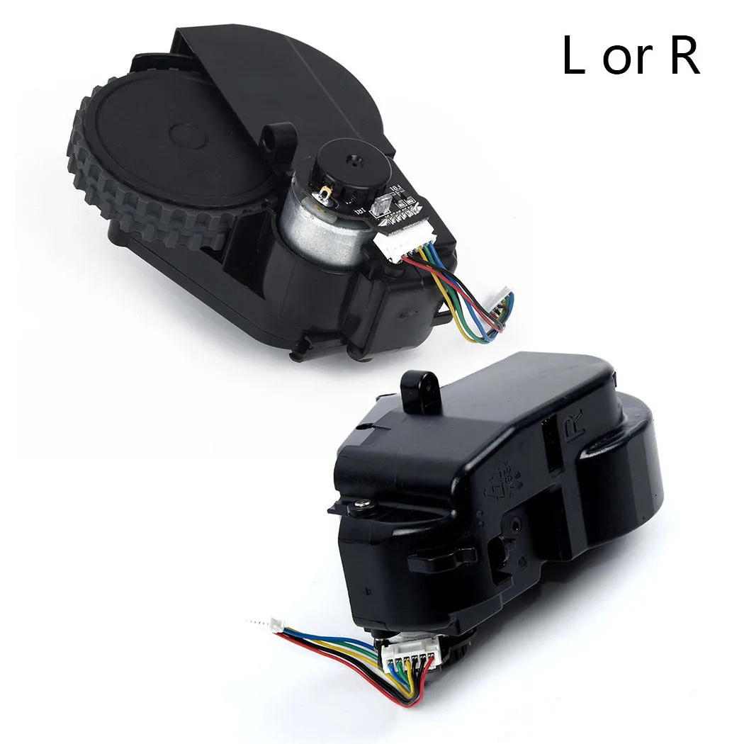 цена 1PC Vacuum Cleaner Left/Right Wheel Motor For Conga 990 Robot Vacuum Cleaner Replacement Accessory Black