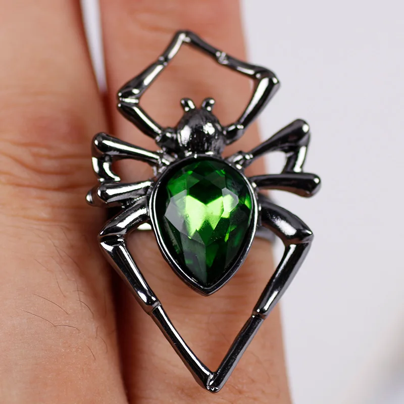 Hifot 85-89 Pezzi Gotico Anelli Donna Argento Anello, Punk Anello Regolabile Donna Idea Regalo Coppia Y2K Anello Cuore Turchese Cristallo Loto Serpente Anello per Uomo