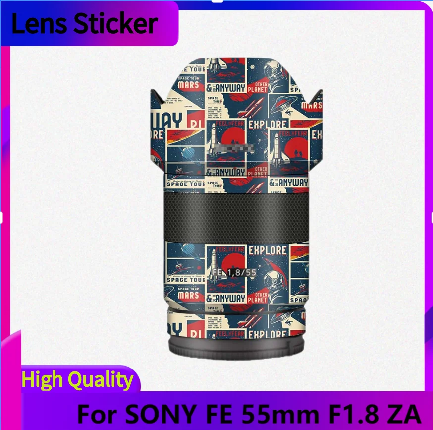 

For SONY FE 55mm F1.8 ZA Lens Sticker Protective Skin Decal Film Anti-Scratch Protector Coat SEL55F18Z 1.8/55 F/1.8 551.8
