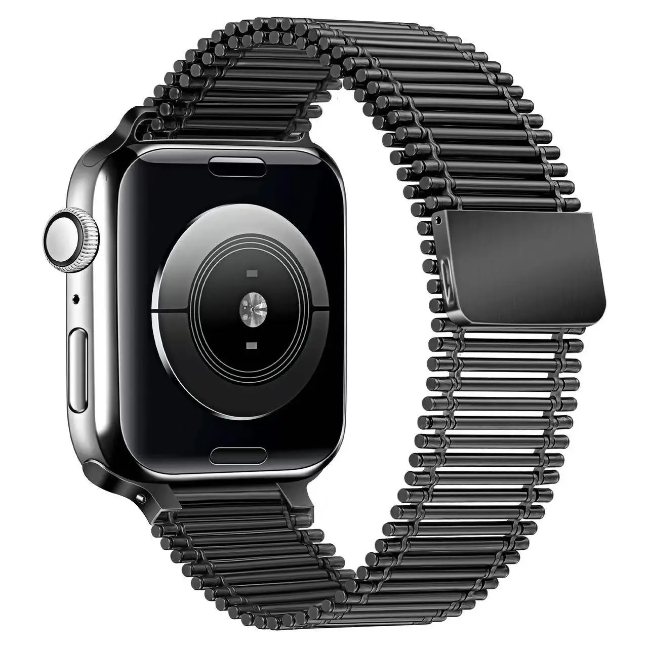 

Metal link watch strap For Apple watch Ultra 49mm 8 7 45mm 41mm Magnetic snap wrist strap For iwatch 6 5 4 3 2 SE 44mm 42mm 40mm