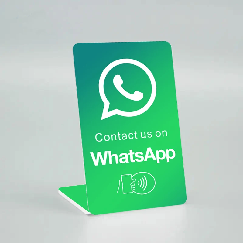 Instagram NFC Stand Display for Google Review Facebook Whatsapp Social Mediea APP 3
