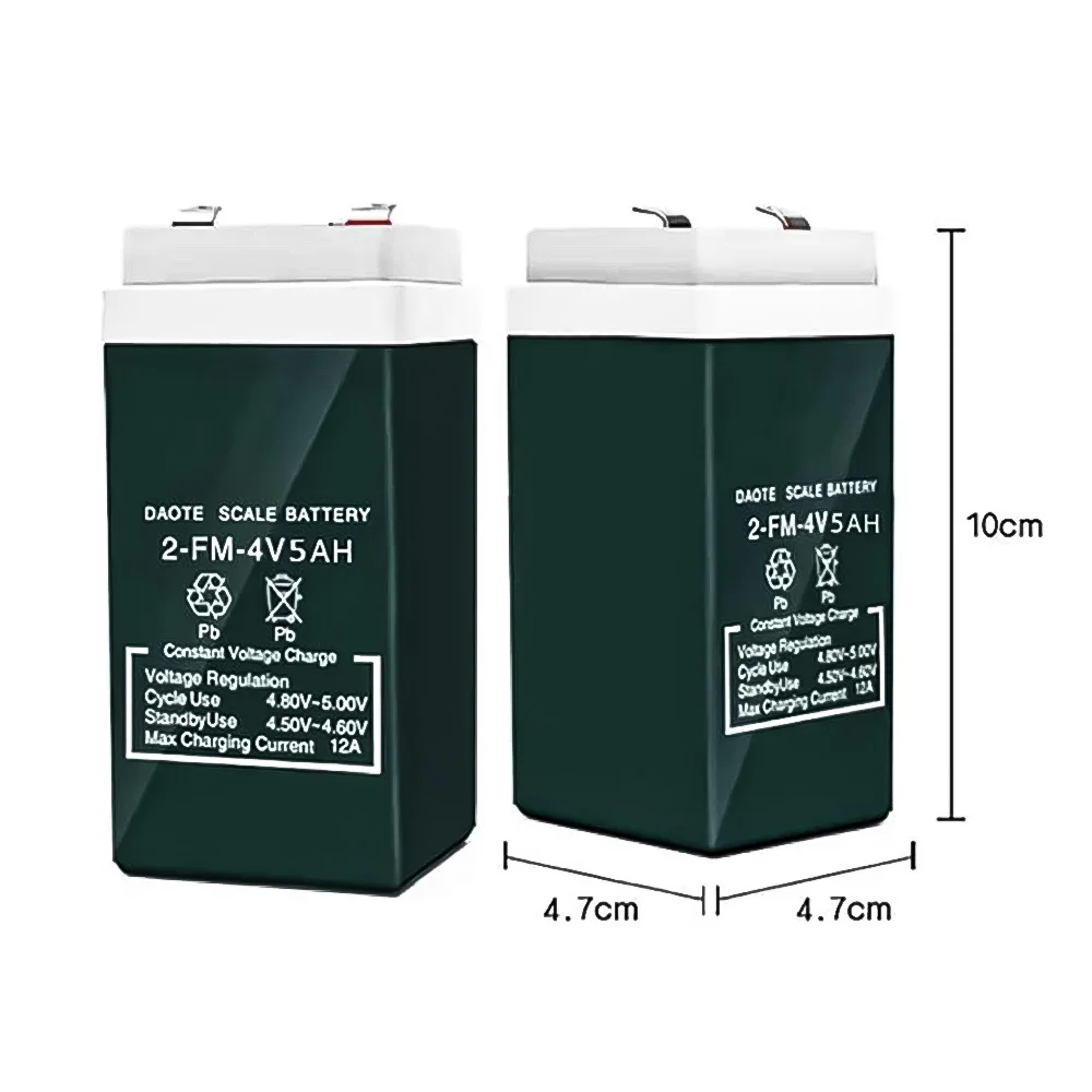 4V5AH Storage Batteries 4V 4AH 5AH Backup Power For Scale Children Toy Car Baby Electronic Scale Replacement Lead-acid Battery