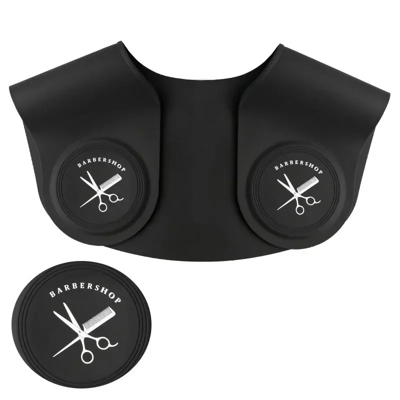 Stylist Cutting Cape Silicone Hair Dyeing Shawl Waterproof Neck Collar Wrap Cover Barber Hairdressing Hair Coloring Accessories 2
