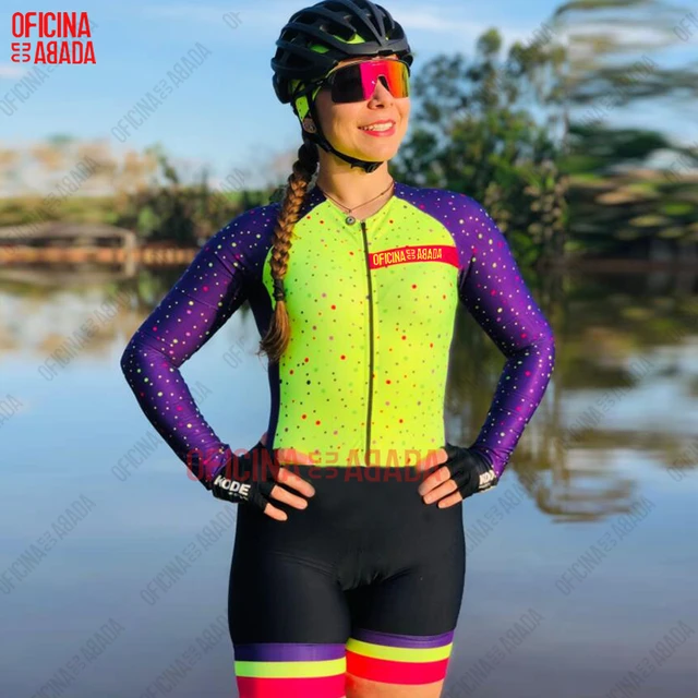 ODA de ciclismo traje ciclismo mujer cycling jersey monos mujer maglia ciclismo manica sports suit jumpsuit - AliExpress