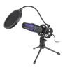RGB Professional Microphone USB Microfone Condensador Wire Gaming Mic for Podcast Recording Studio Streaming Laptop Desktop PC 4 RGB Professional Microphone USB Microfone Condensador Wire Gaming Mic for Podcast Recording Studio Streaming Laptop Desktop PC 4