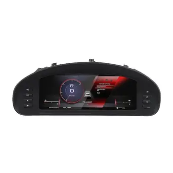 Panel de Instrumentos Digital de 12.3 Pulgadas, Cabina Virtual para Peugeot 407 2004-2010, Pantalla LCD con Velocímetro, CarPlay 1