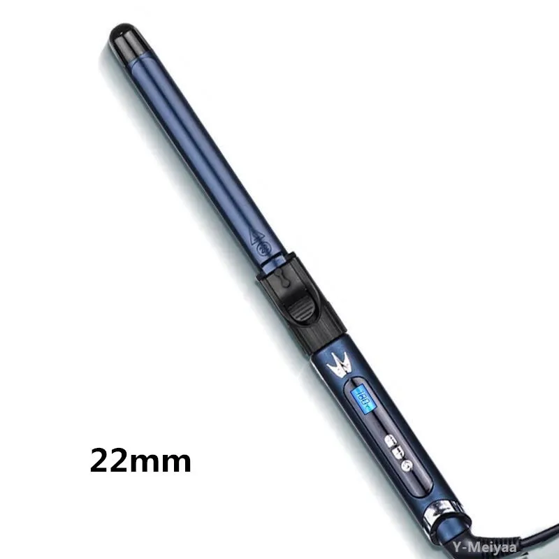 Professional 9mm 13mm 32mm Electric Ceramic Hair Curler LCD Display Curling Iron Roller Curls Wand Waver Hair Styling Tools 4#