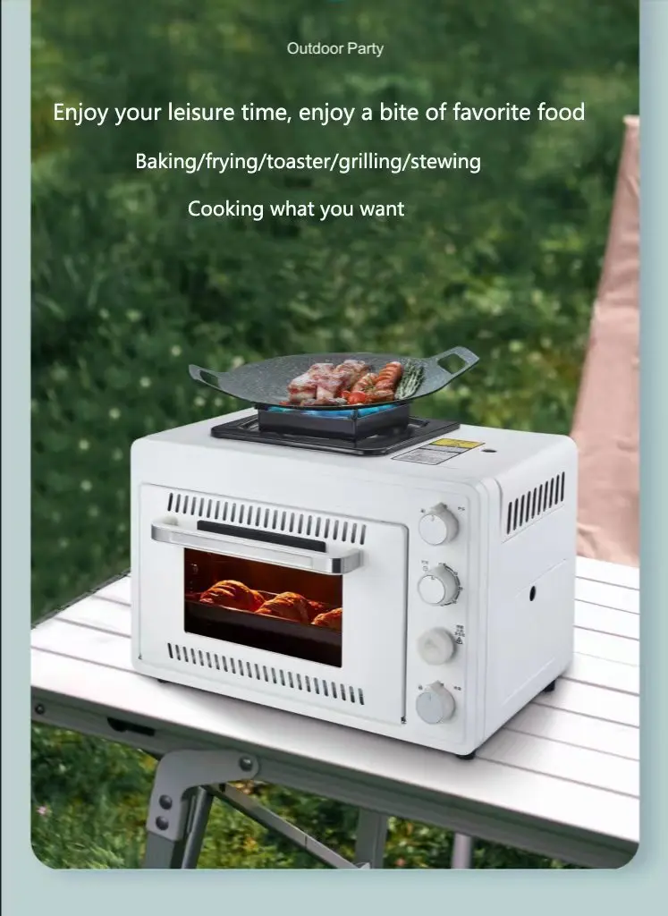 New Design Kitchen BBQ gas oven mini kitchen appliances pizza