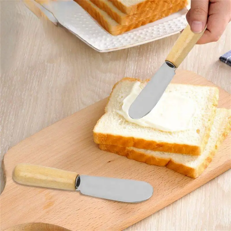 Stainless Steel Butter Spatula Cheese Dessert Jam Knives Cream Cutlery Marmalade Toast Bread Knives Butter Spreader Kitchen Tool butter knife