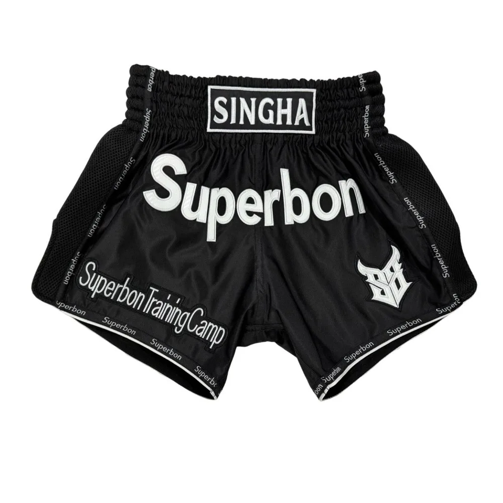 Training Exercise Shorts Boxing Superbon Muay Thai Kickboxing MMA Fight Men Women Competition Pants