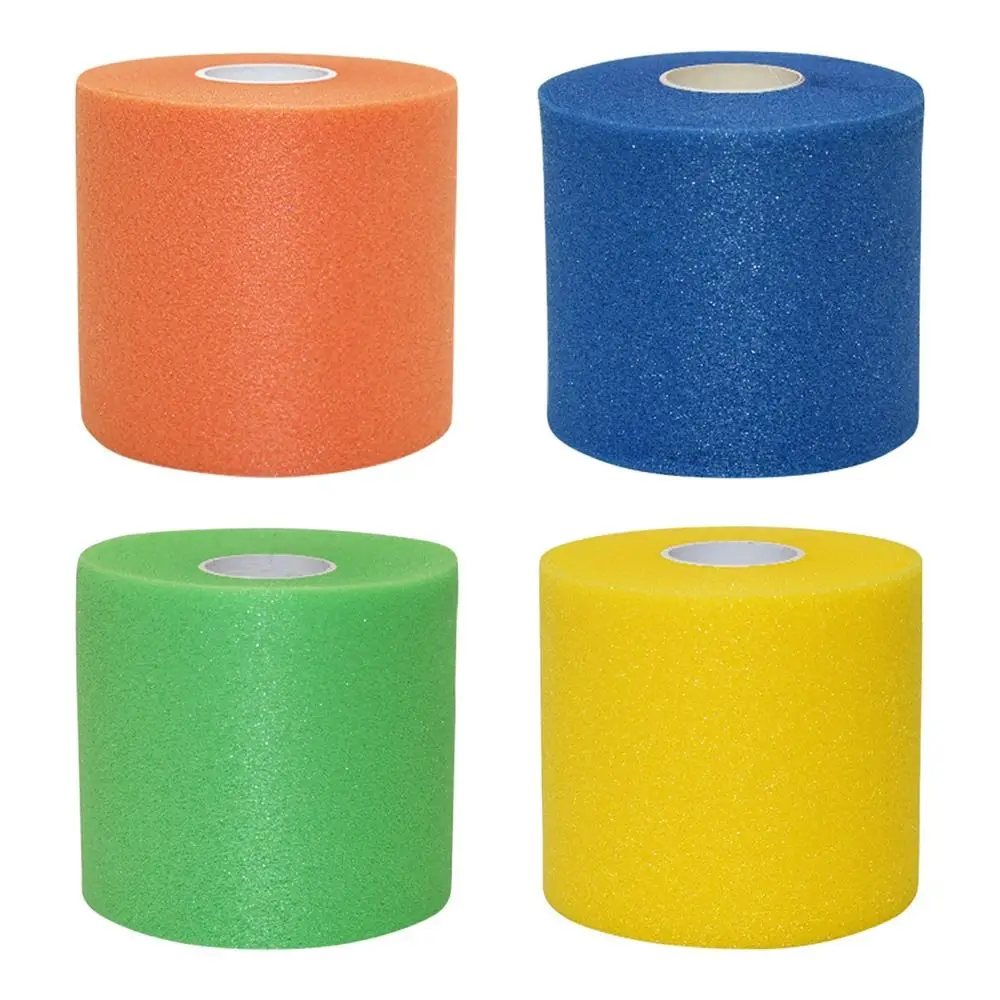 Membrane Elbow Pads Bandage PU Foam Sweat-absorbing Overgrip Tape Anti-slip Elastic Badminton Racket Grips Tape Sports Supplies racket grips