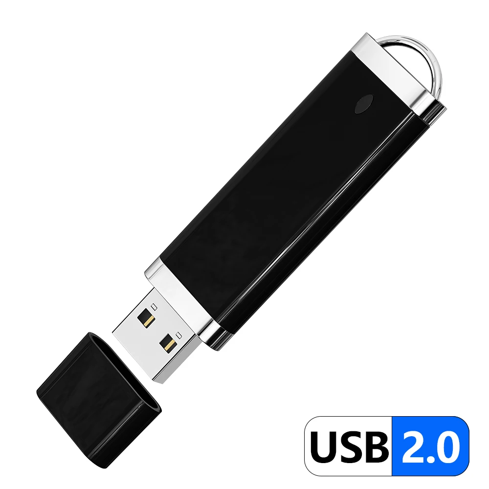 Versatile Multi-Capacity USB Flash Drive - Colorful Light Memory Stick