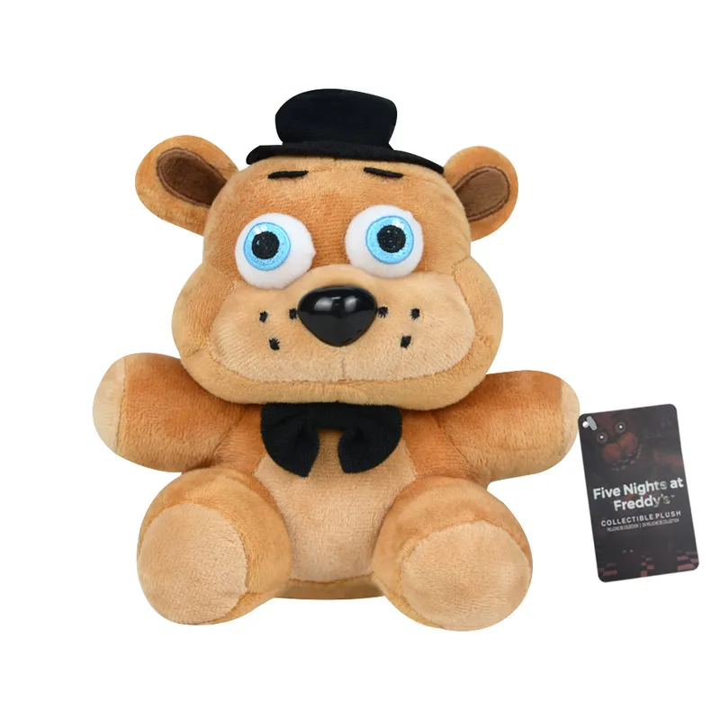 2025New FiveNight At Freddy Fnaf Cute Plush Toys Doll Bonnie Bear Foxy Cartoon Stuffed Dolls Freddy Toys For Children Fans Gifts