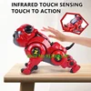 Inductive Touch Intelligent Remote Control Bulldog Animal Toys Intelligent Programming Interact Flexible Limbs Demonstr RC Dogs 4