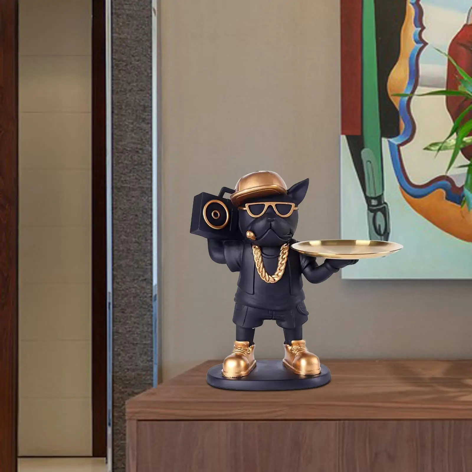 Jewelry Trinket Tray Candy Dog Statue Storage Box Animal Figurine Organizer for Entrance Living Room Countertop Cabinet Entryway Jewelry Trinket Tray Candy Dog Statue Storage Box Animal Figurine Organizer for Entrance Living Room Countertop Cabinet Entryway