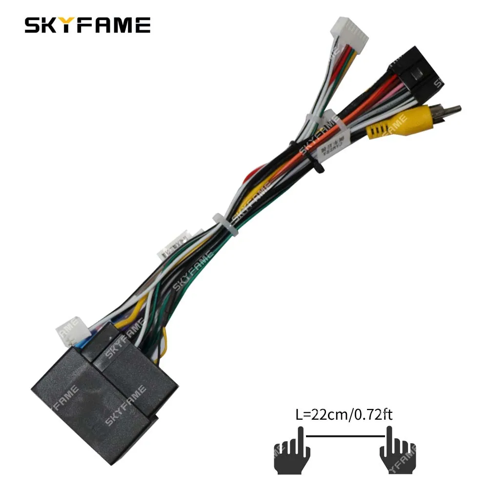 16Pin Car Wiring Harness Adapter car wire cable adapter Canbus Box Decoder For Peugeot 208 308 4008 508 Jumpy 3 Citroen C3 C5 DS6 Expert 3