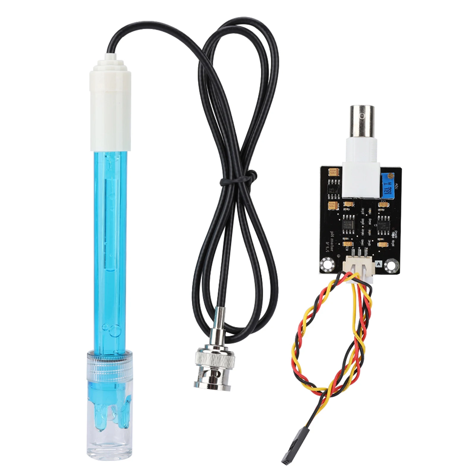 PH Electrode Sensor Probe 0-14 PH Meter with Sensor PH Replacement Probe Probe For Experiment Lab Pool Water Analyzer