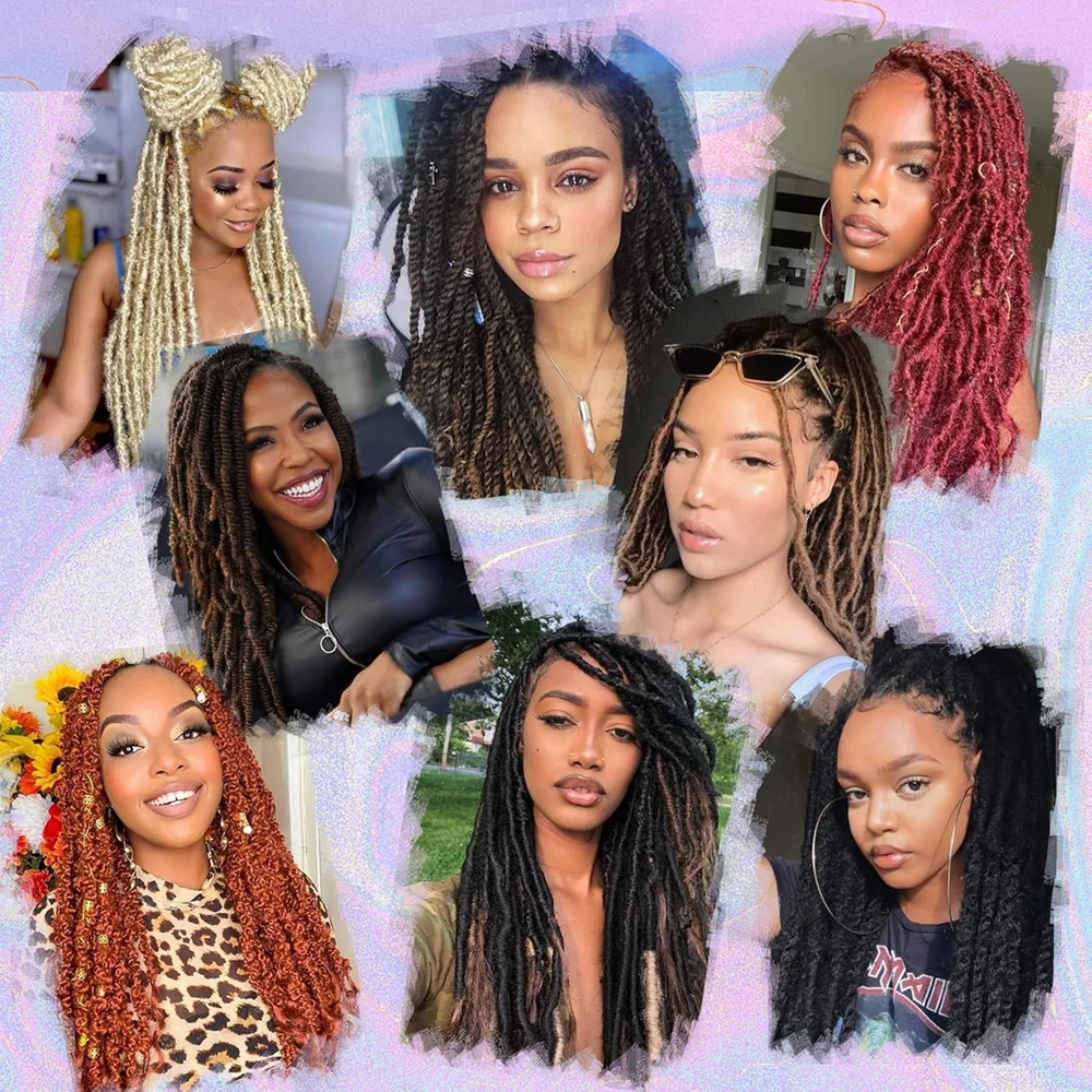 30inch Synthetic Marley Twist Braiding Hair Pre Separated Spring Twist Hair for Faux Locs Crochet Hair Kinky Twist for Braiding