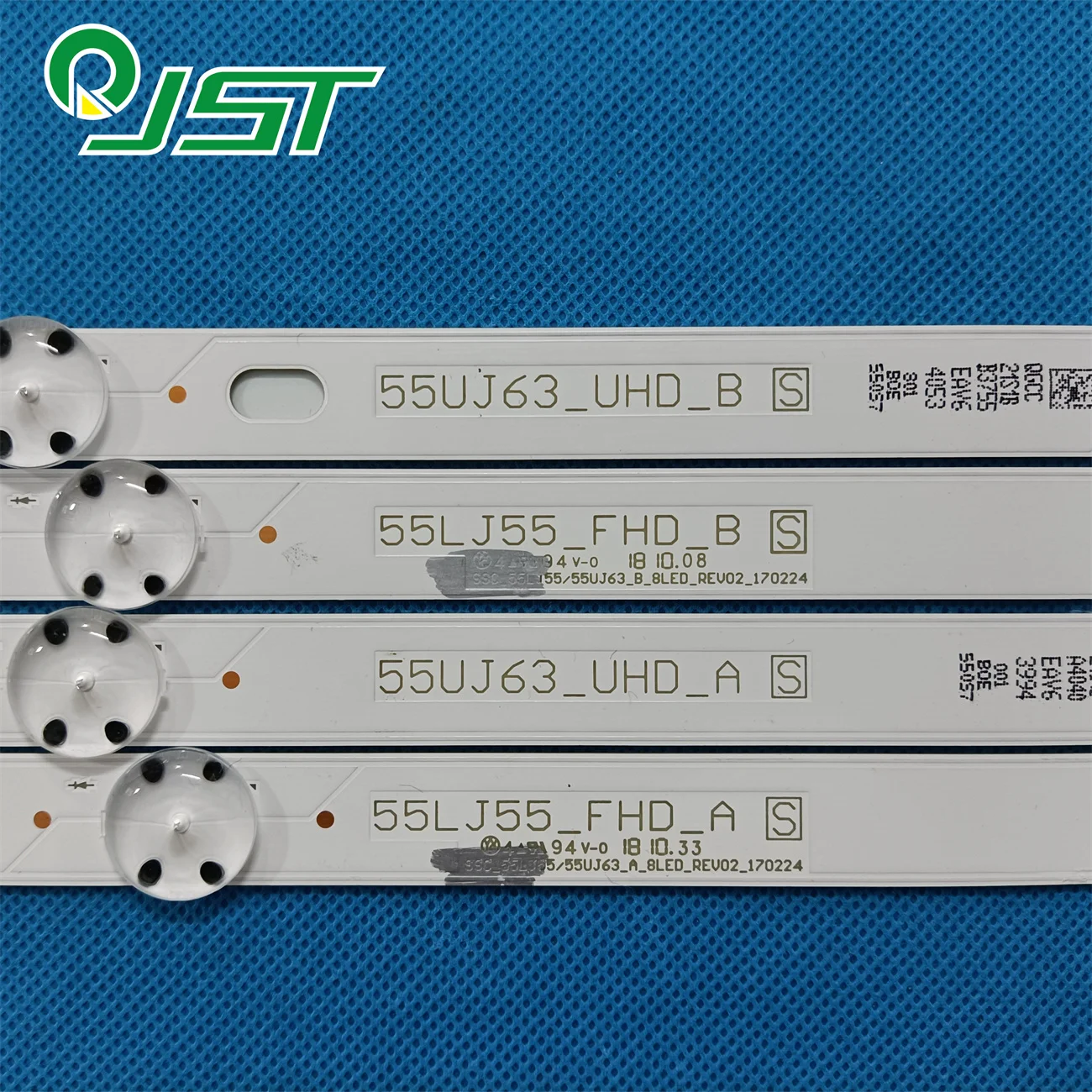 10pcs LED 55UJ6307 55UJ630V 55UJ6300-UA 55LJ5500-UA 55UK6100 55UK6100PLB 55LJ55_FHD_A B 55UJ63_UHD_A B SSC_55LJ55/55UJ63_A_8LED