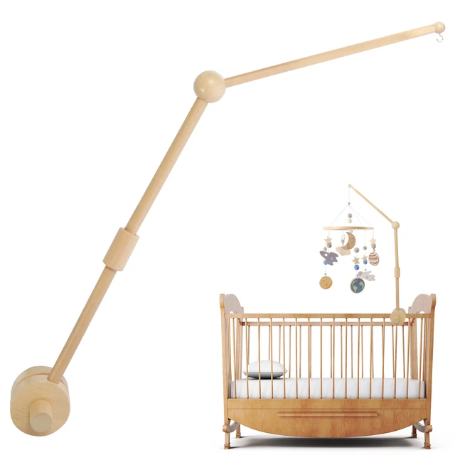  Wooden Crib Mobile Arm, Baby Crib Mobile Arm Wooden Holder