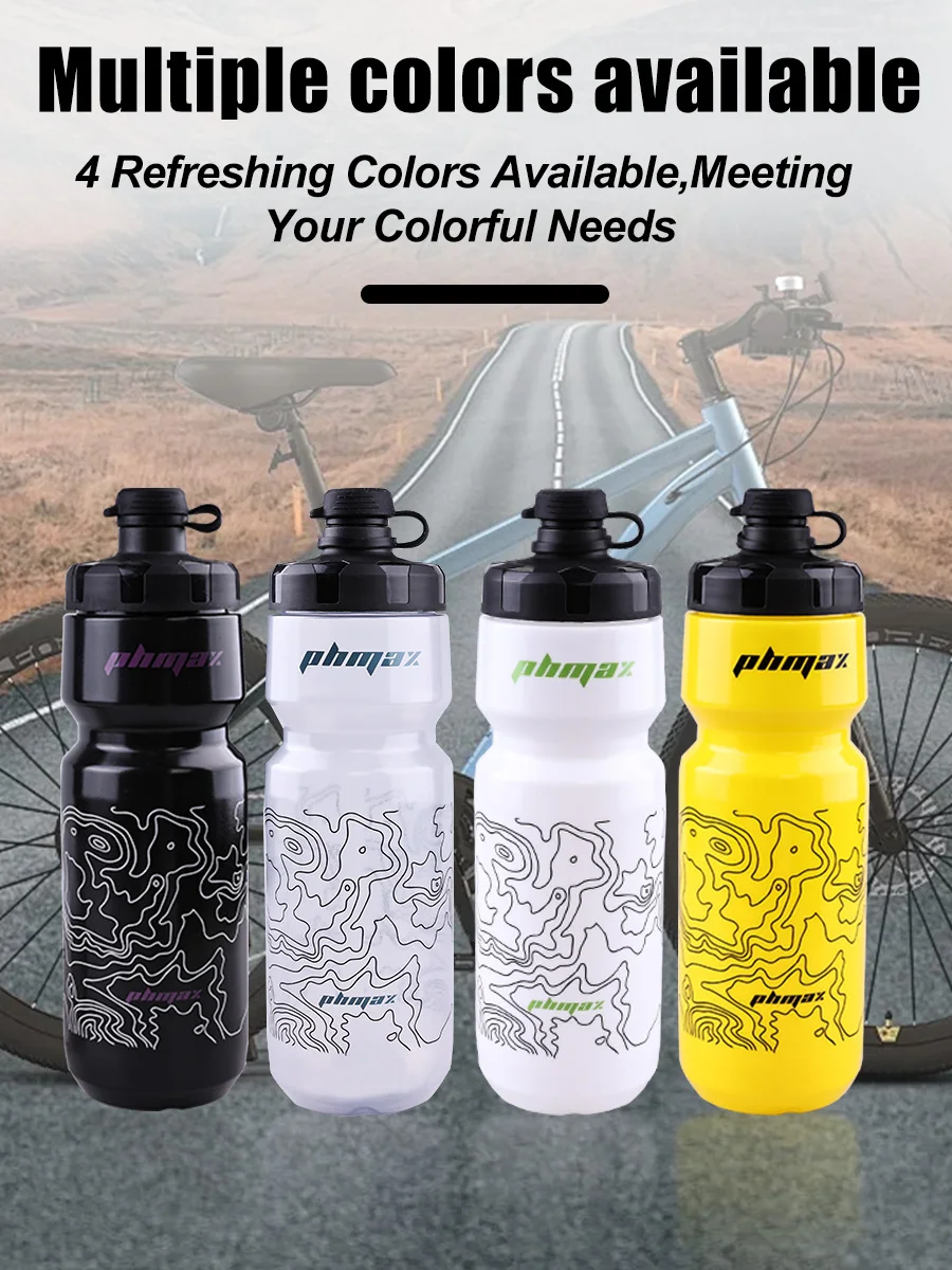 PHMAX 720ML Fahrrad Wasser Flasche Leichte Outdoor Sport Tragbare Radfahren Wasserkocher MTB Straße PP Große Kapazität Fahrrad Tasse – Detail 14