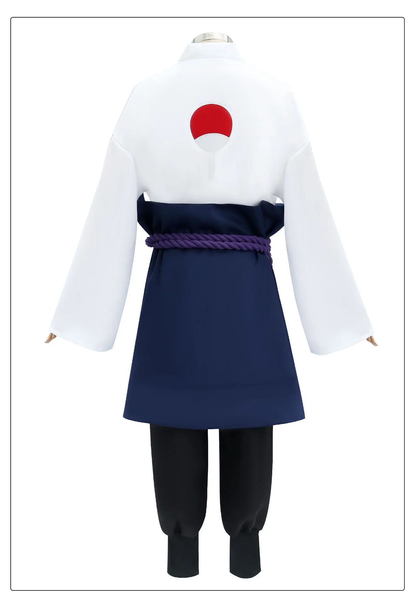 Naruto Uchiha Sasuke Ninja Uniform Cosplay Costume