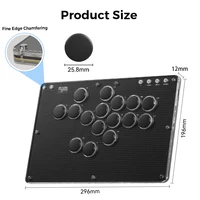 Haute42 T16-Texture Stickless Arcade Stick Controller Hitbox Leverless Controller For PC/PS4/PS5/Switch Arcade Hitbox Keyboard - Image 5