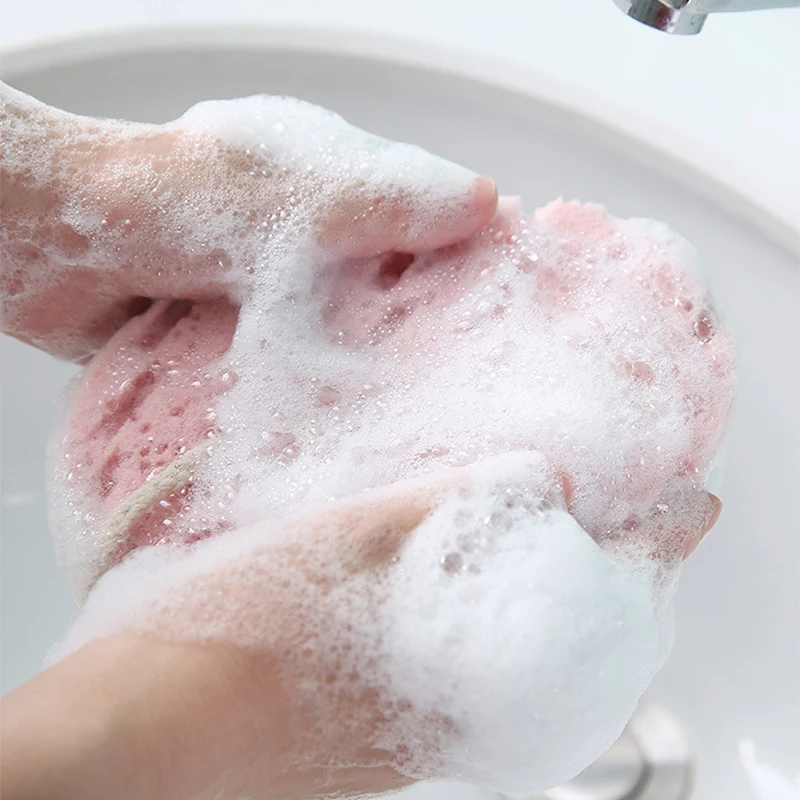 Bath Brush Sponge Shower Rub Whole Body Cleaning Exfoliation Massage Scrubber Bathroom Accessories