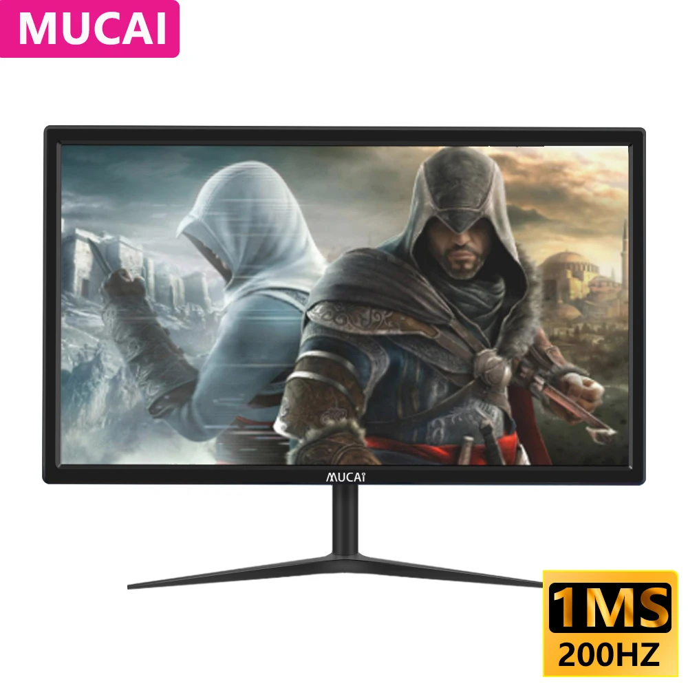 MUCAI-24-Inch-Monitor-165Hz-Light-Screen-200Hz-Display-Gaming-Computer ...