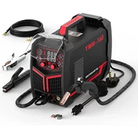 Gas Gasless 160A multiprocess MIG Welder，Flux Cored/MIG/Lift TIG/Stick ARC Welder 4 in 1 Welding Machine 1